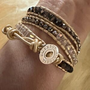 Victoria Emerson Beaded Wrapped Bracelet